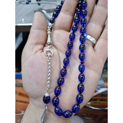 ATEŞ KEHRIBAR TESBIH MAVI...